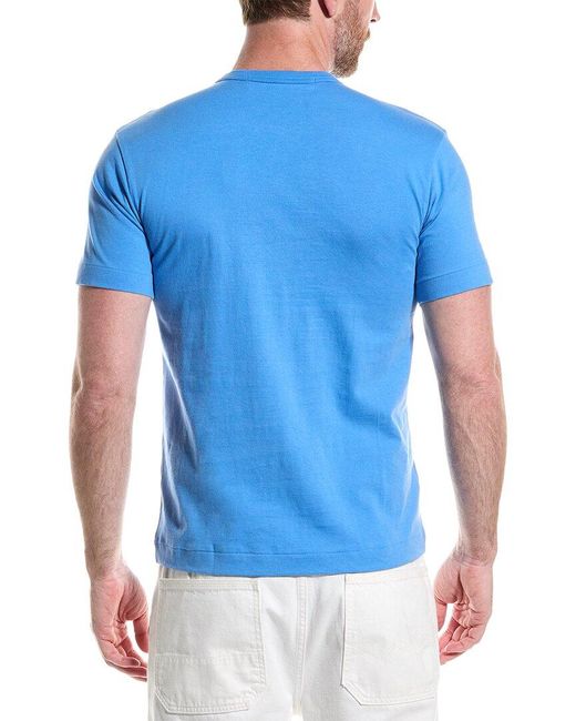 Comme des Garçons Blue Play T-shirt for men