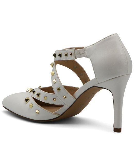 Adrienne Vittadini Metallic Navi Pump