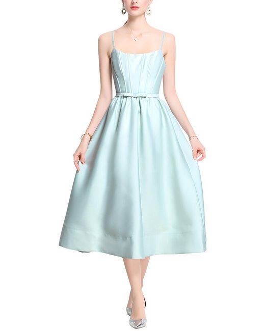 DZA Blue Midi Dress