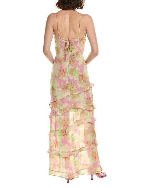 Bardot Natural Cantara Printed Maxi Dress