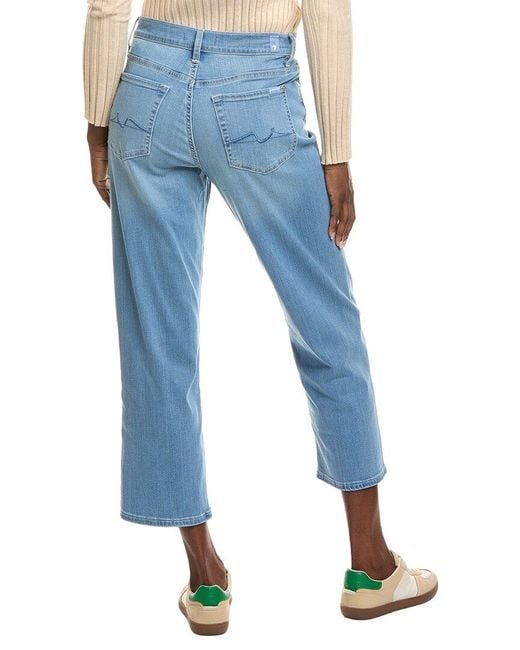 7 For All Mankind Blue Slim Evolution The Modern Straight Marrakech Jean