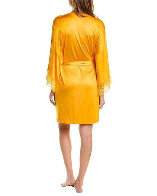 Hanro Yellow Irini Kimono
