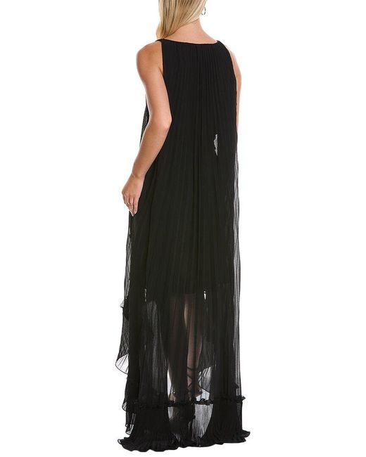 Emanuel Ungaro Black Sheridan Maxi Dress