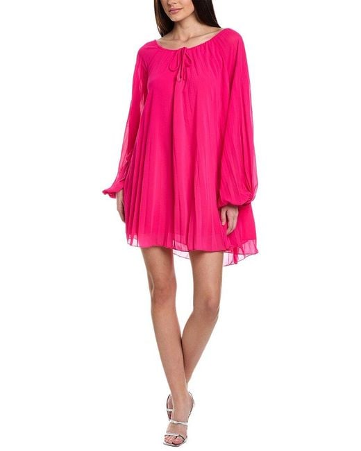 Line & Dot Pink Kayla Tunic