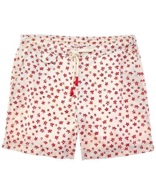 Orlebar Brown Red Swim Trunk for men