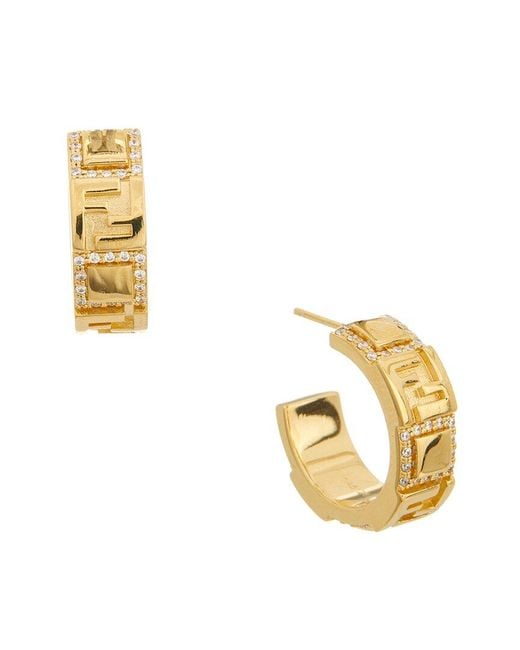 Fendi Metallic Forever Earrings