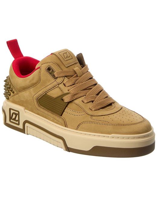 Christian Louboutin Brown Astroloubi Leather Sneaker for men
