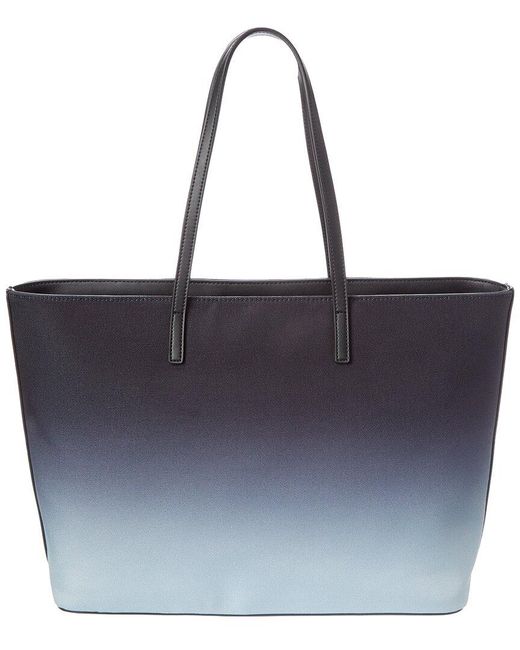 Love Moschino Blue Canvas Tote