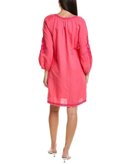 Tommy Bahama Pink St. Lucia Linen-Blend Tunic
