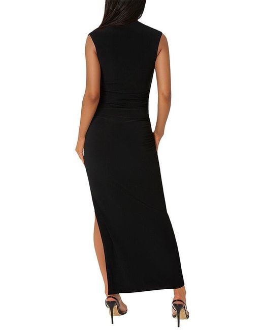 Bebe Black Midi Dress