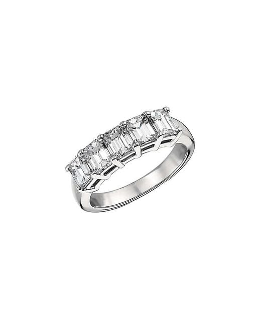 Diana M White Fine Jewelry Platinum 1.24 Ct. Tw. Diamond Ring