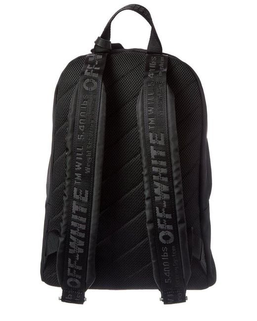 Off-White c/o Virgil Abloh Black Classic Dome Backpack for men