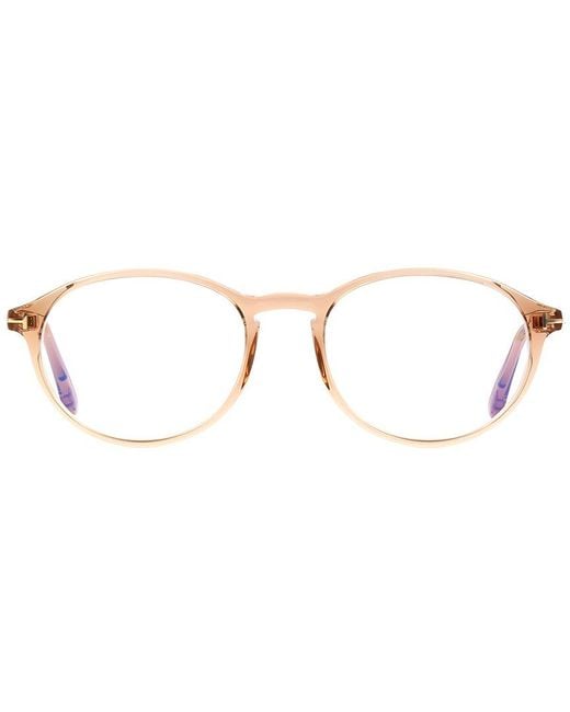 Tom Ford Metallic Ft5753-B 51Mm Optical Frames