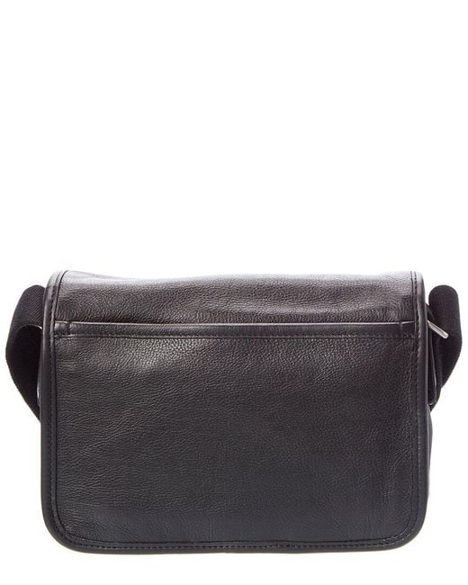 Saint Laurent Gray Niki Small Leather Messenger Bag