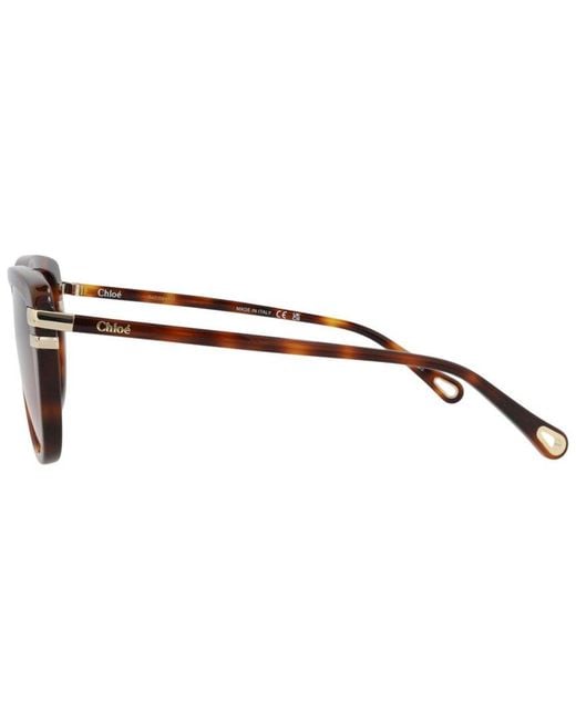 Chloé Brown 59Mm Sunglasses