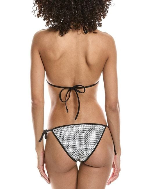 Missoni Black 2Pc Bikini Set