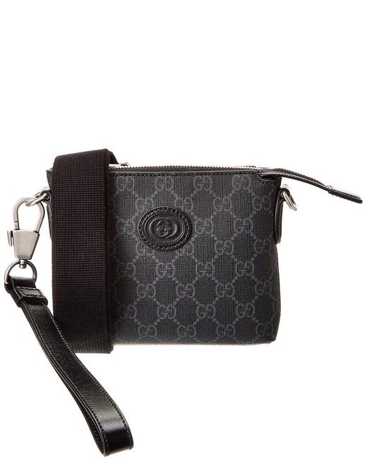 Gg supreme canvas shoulder bag hotsell