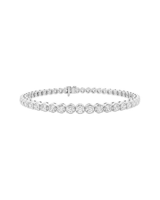 Lab Grown Diamonds White 14K 5.00 Ct. Tw. Lab Grown Diamond Tennis Bracelet