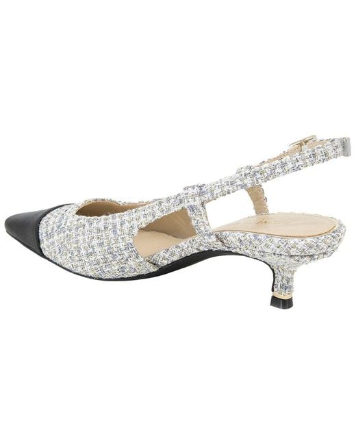 Kenneth Cole Metallic Martha Pump