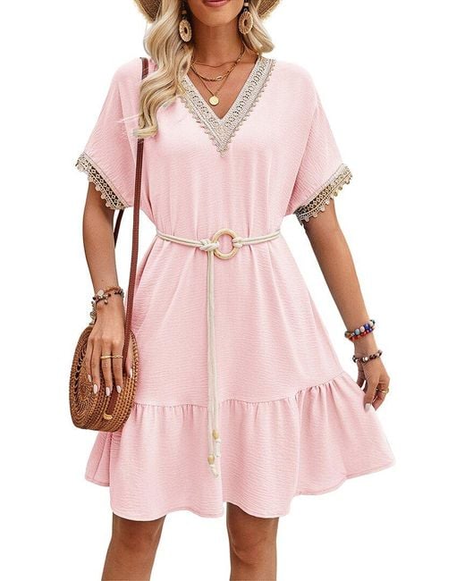 DELI S Pink Deli.S Mini Dress