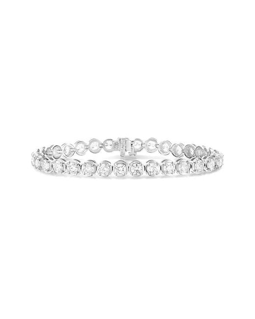 Amairah White 14K 9.00 Ct. Tw. Lab-Grown Diamond Tennis Bracelet