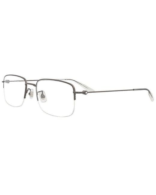 Montblanc Metallic Mb0084Ok 55Mm Optical Frames for men