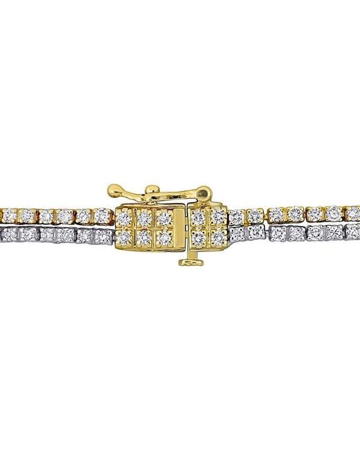 Rina Limor White 14K 3.40 Ct. Tw. Diamond Tennis Bracelet