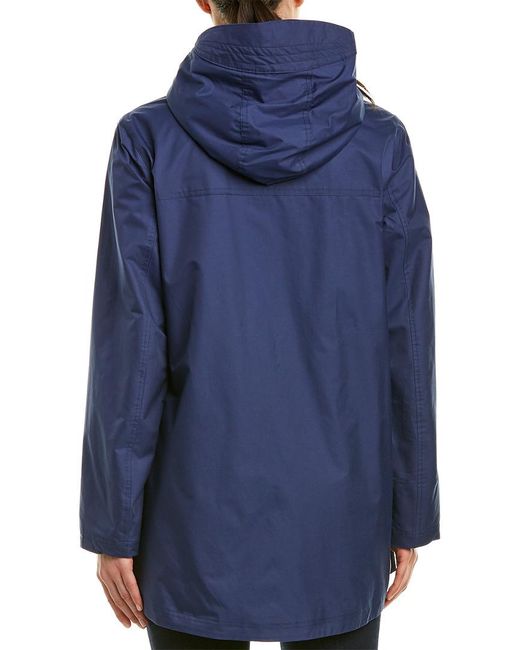 Pendleton Cotton Hooded Rain Jacket in Blue Save 25 Lyst