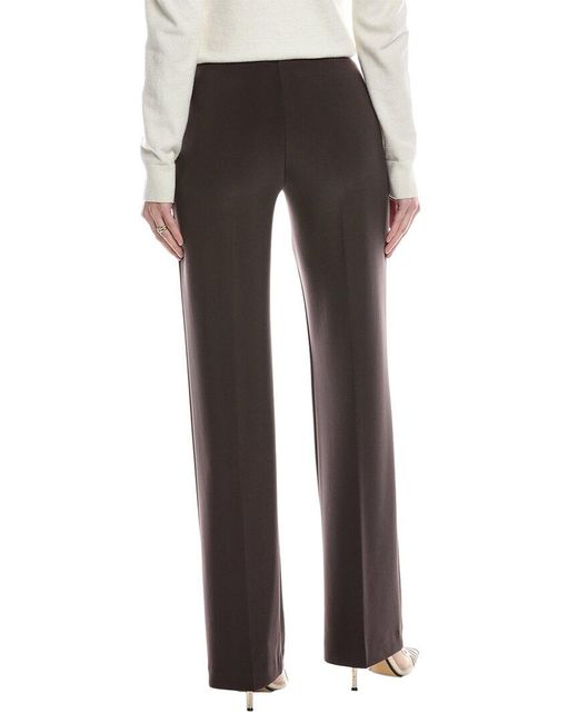 Joseph Ribkoff Gray Pull-On Pant