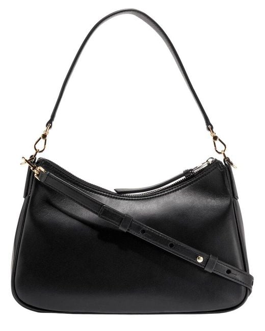 Cole Haan Black Jodie Leather Shoulder Bag