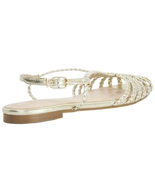 Dune Metallic Hoopla Sandal