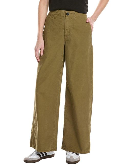 Rag & Bone Green Evie Pant