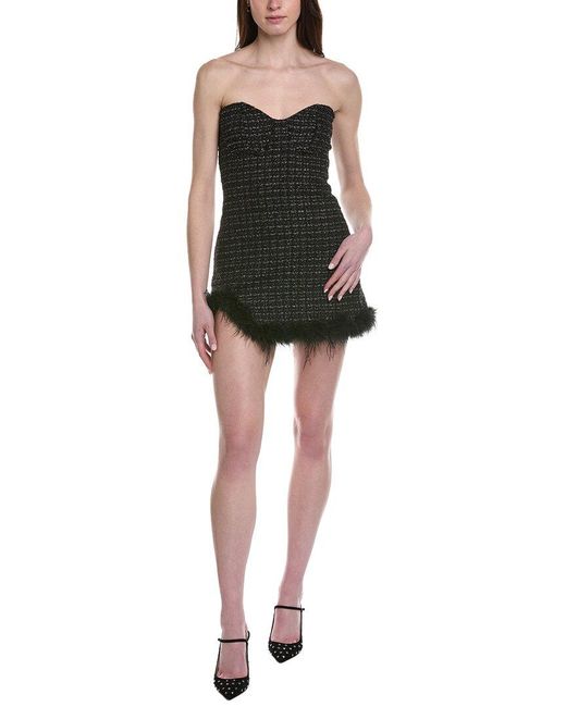 Line & Dot Black Knox Mini Dress