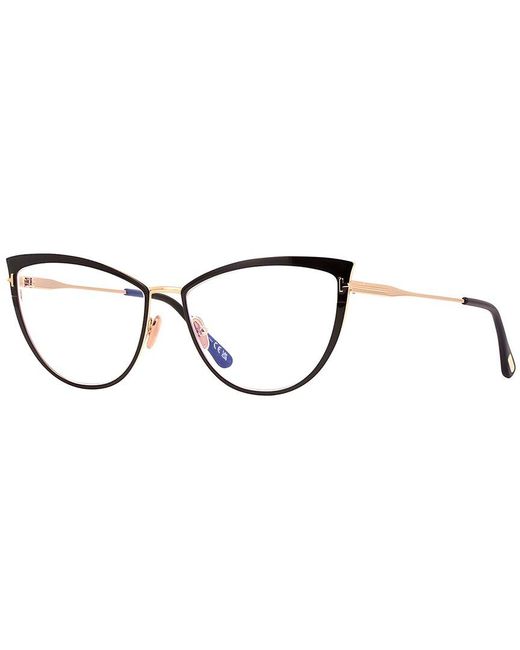 Tom Ford Metallic Ft5877-B 56Mm Optical Frames