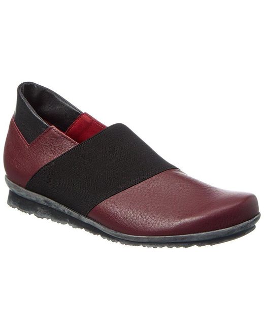 Arche Red Barska Leather Slip-On