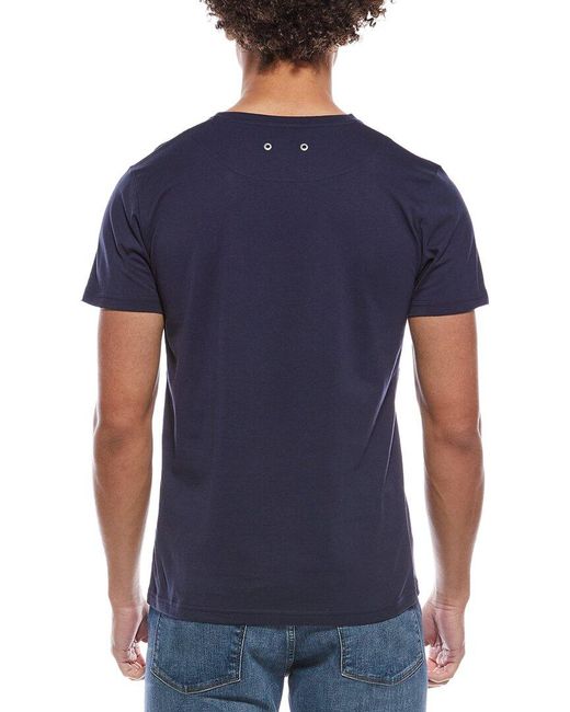 Vilebrequin Blue Graphic T-Shirt for men