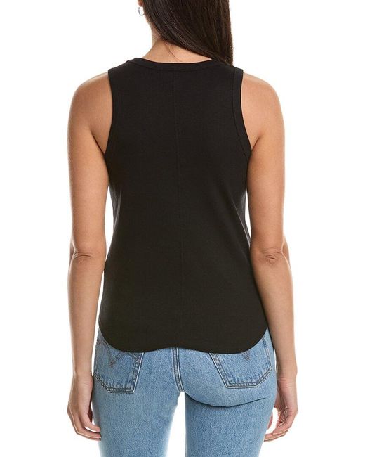 Madewell Black Updated Brightside Tank