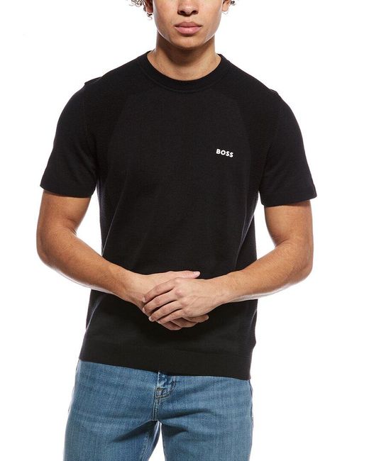 Boss Black Momentum Lite Crewneck Sweater for men