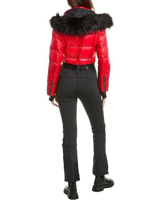 SKEA Red Aria One-Piece Suit