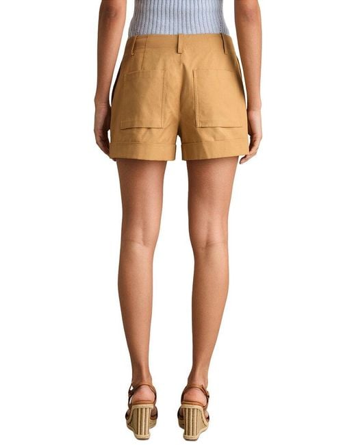 Reiss Natural Clement Tie Waist Short