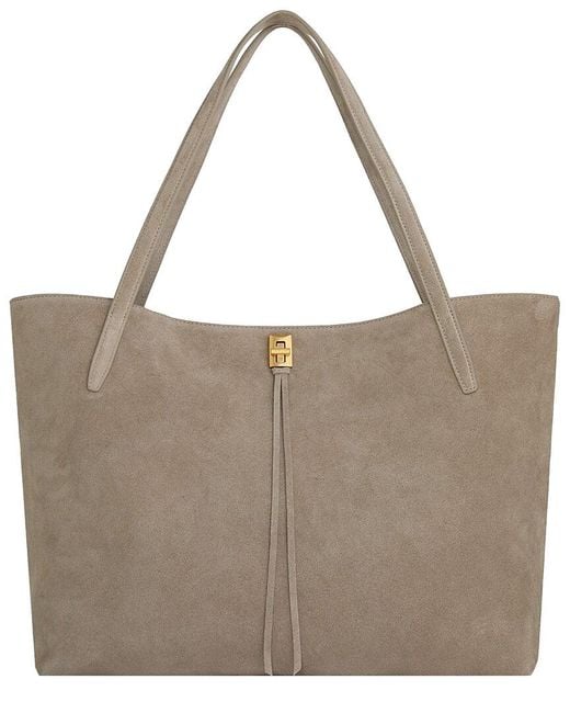 Rebecca Minkoff Brown Darren Unlined Suede Tote