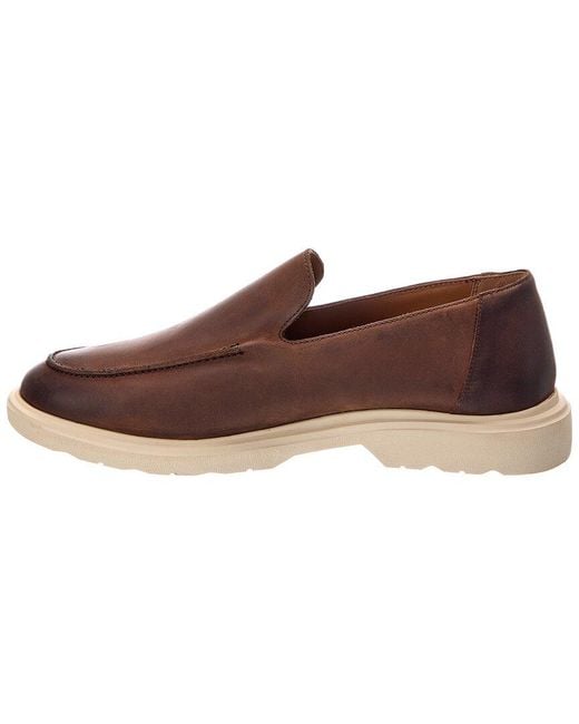 Frye Brown Connor Leather Venetian Loafer for men