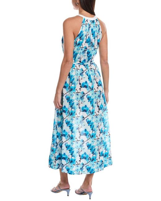 Ro's Garden Blue Teodolina Maxi Dress