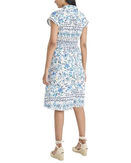 Maggy London Blue Midi Dress