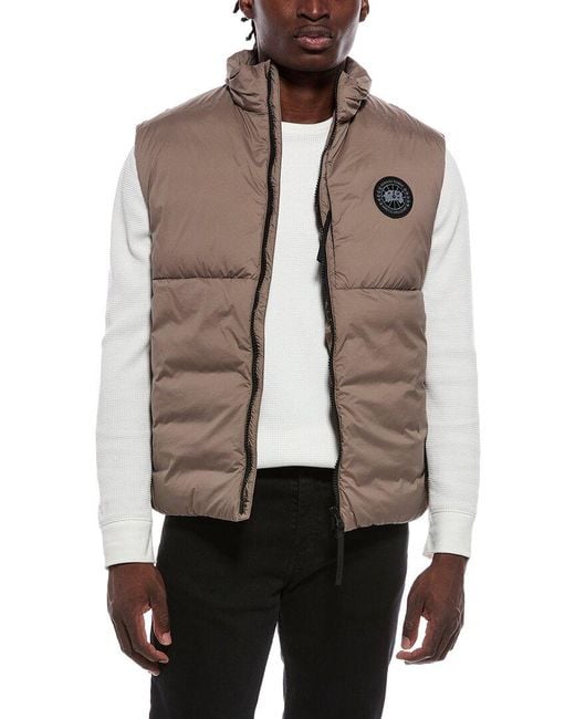 Canada Goose Natural Lodge Down Vest for men