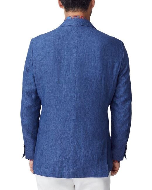 J.McLaughlin Blue J. Mclaughlin Lisbon Jacket for men