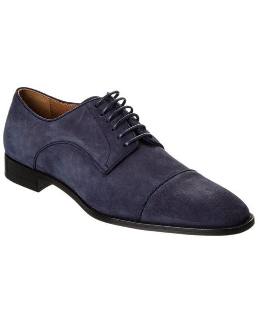Christian Louboutin Blue Top 5 Leather Oxford for men