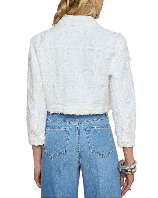 L'Agence White Koda Jacket