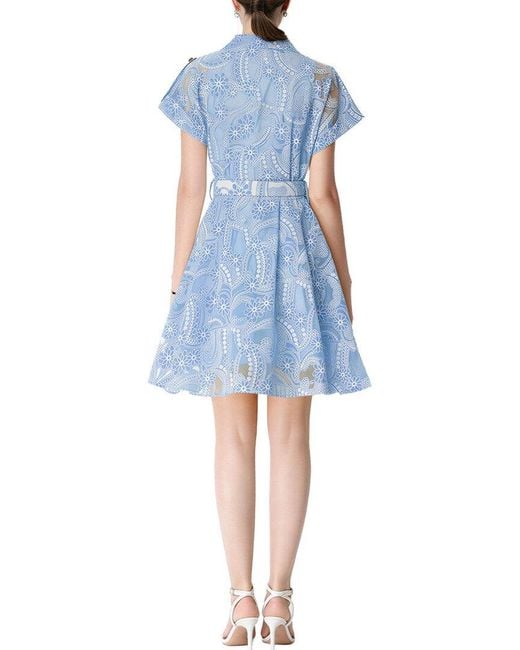 DZA Blue Mini Dress