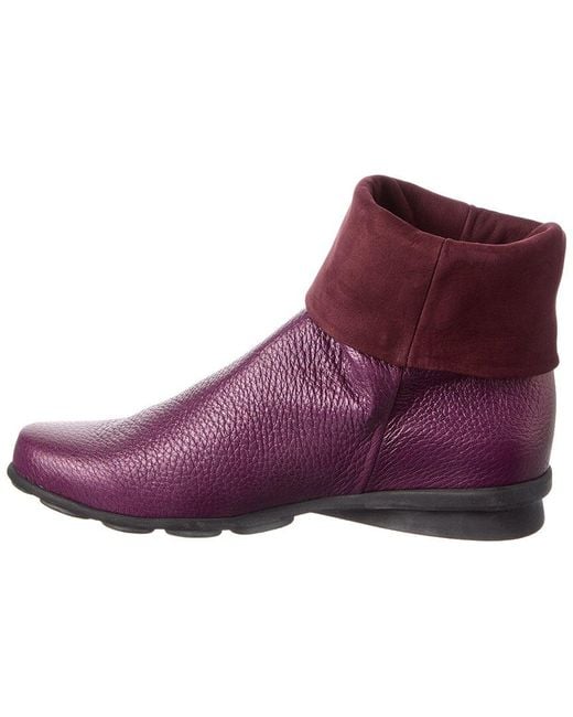 Arche Purple Tte Leather Boot